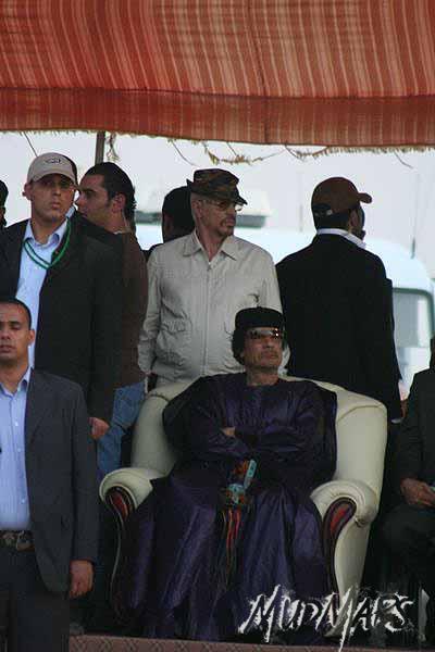 Mud Maps Africa Gaddafi camel party 3475